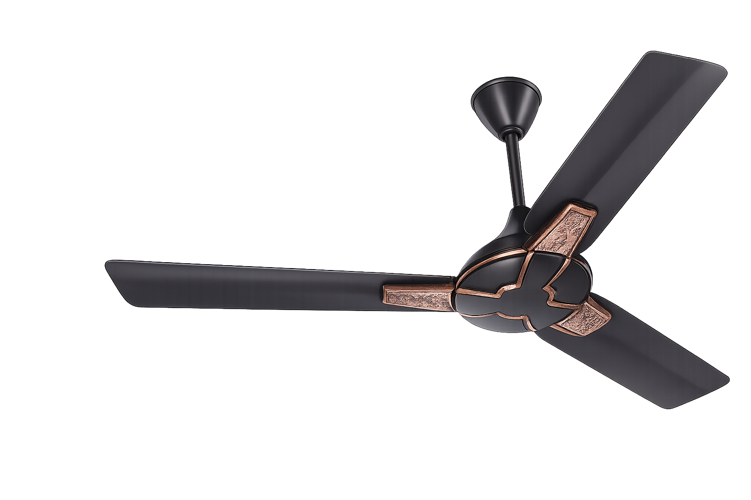 Nishad Cashio ceiling fan 400 RPM copper winding