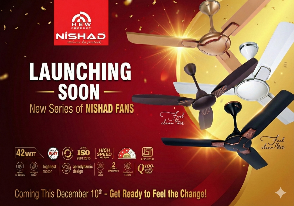 NISHAD Fans - Launching Soon